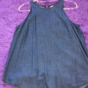 Denim tank